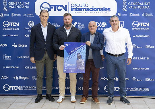 La Diputación de Castellón da el pistoletazo de salida al primer torneo internacional de tenis femenino del Circuito Internacionales de la Comunitat Valenciana 