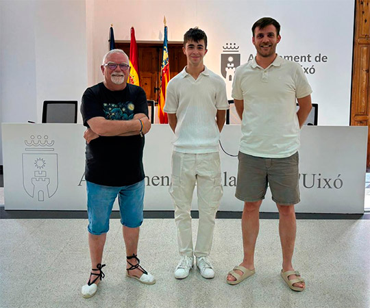 Pau Safont Santos es el autor del cartel anunciador de las celebraciones del 775 aniversario de la Carta Pobla de la Vall d’Uixó