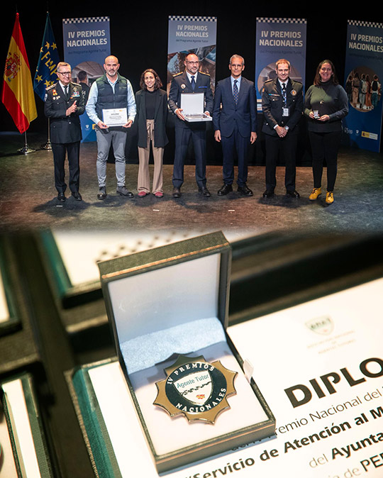 La Policia Local de la Vall d’Uixó rep un Premi Nacional del programa Agent Tutor per un projecte innovador amb impacte educatiu