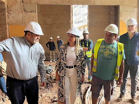 El Ayuntamiento de la Vall d’Uixó supera los retos técnicos de la reforma para conservar los edificios centenarios