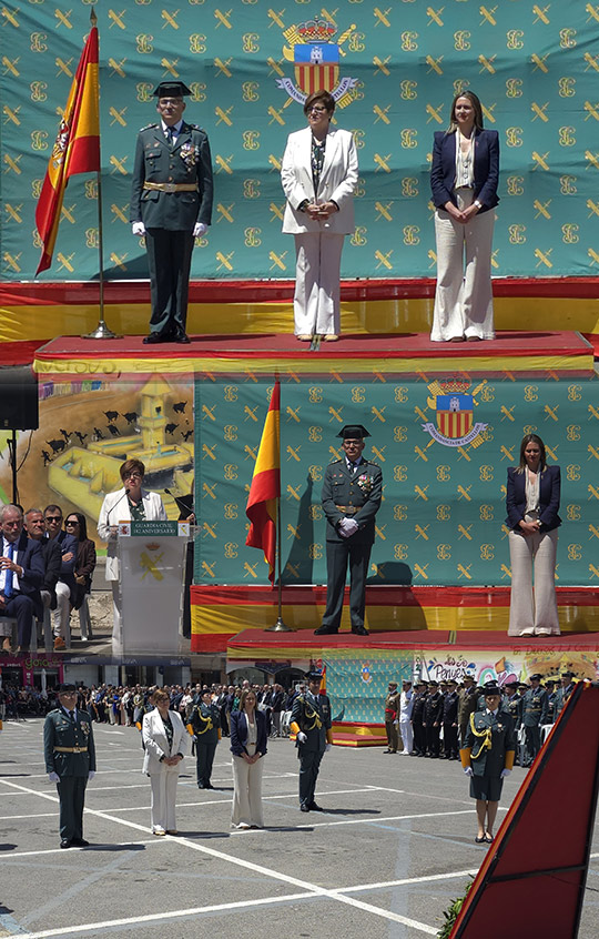 Acto conmemorativo del 182º Aniversario de la Fundación del Cuerpo de la Guardia Civil 