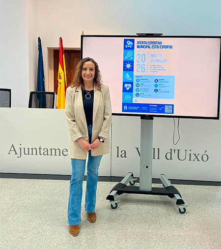 L'Ajuntament de la Vall d'Uixó amplia l'oferta  del Programa Esportiu Municipal 2026/2027 i obri el termini de preinscripció 