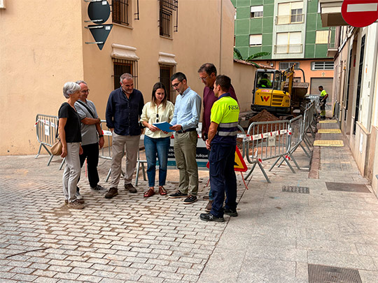 L’Ajuntament inverteix 305.000 euros en la renovació de la xarxa d'aigua i la reurbanització del carrer Racó Rambla