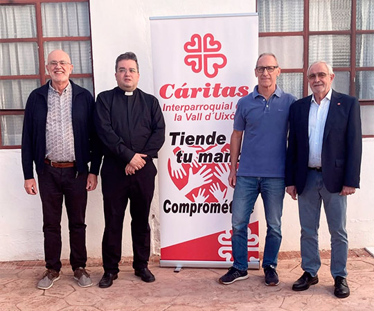 Roberto Beltrán, nuevo director de Cáritas Interparroquial de la Vall d’Uixó