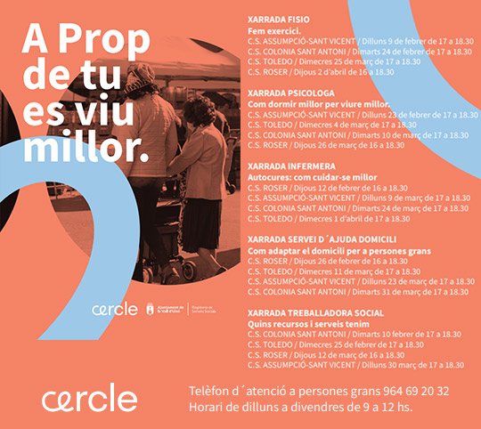 El Ayuntamiento de la Vall d’Uixó impulsa un nuevo modelo de cuidados con talleres de envejecimiento activo