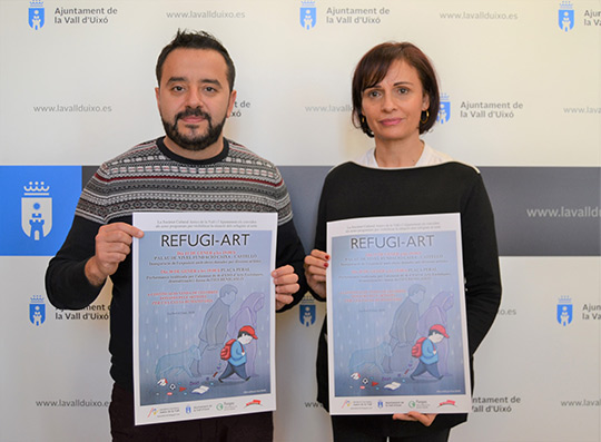 Refugi-Art, exposición para recaudar fondos para Acnur en la Vall d’Uixó Refugi-Art, exposición para recaudar fondos para Acnur en la Vall d’Uixó