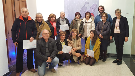 Inauguración en la Vall d'Uixó de la exposición solidaria Refugi-Art