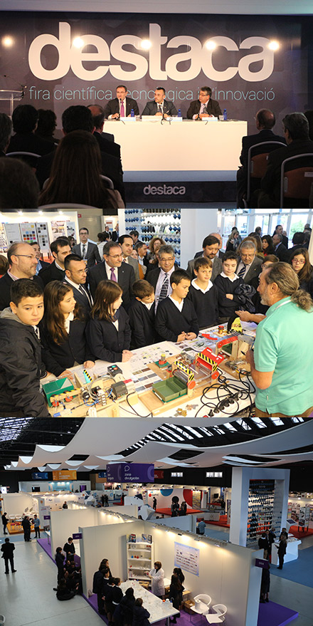Destaca 2014 abre las puertas de la primera feria de transferencia científica y tecnológica en Vila-real Destaca 2014 abre las puertas de la primera feria de transferencia científica y tecnológica en Vila-real