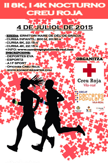 II Carrera solidaria nocturna en Vila-real