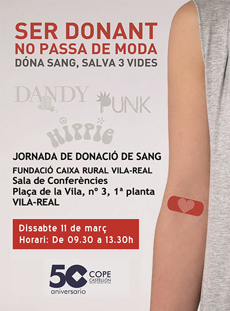 Donación de sangre en la Fundació Caixa Rural Vila-real Donación de sangre en la Fundació Caixa Rural Vila-real