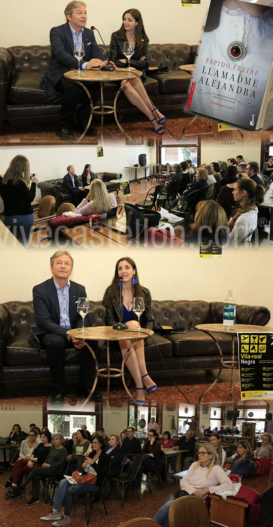 Espido Freire presenta Llamadme Alejandra en Vila-real Espido Freire presenta Llamadme Alejandra en Vila-real