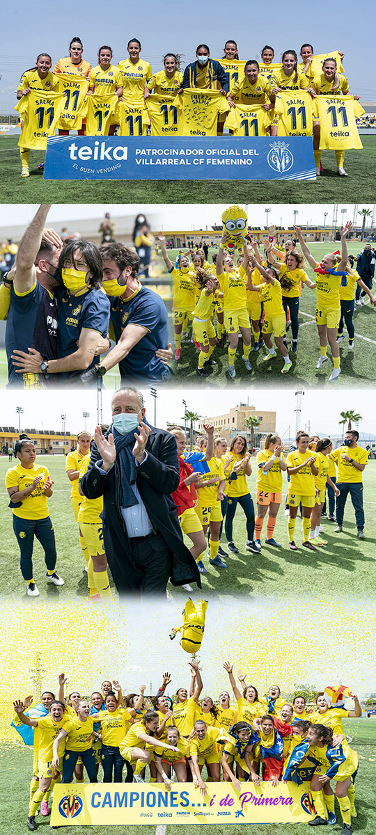 El Villarreal Femenino logra el ascenso a Primera División
