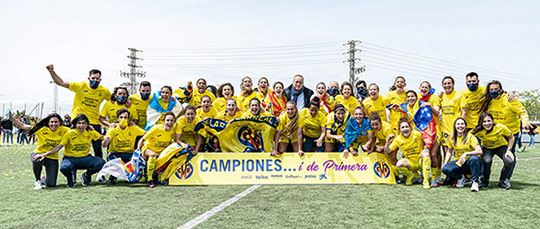 El Villarreal Femenino logra el ascenso a Primera División