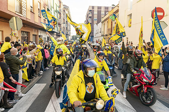 Celebración institucional del Villarreal Femenino por el ascenso a Primera División