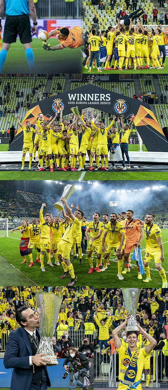 El Villarreal CF gana la UEFA Europa League