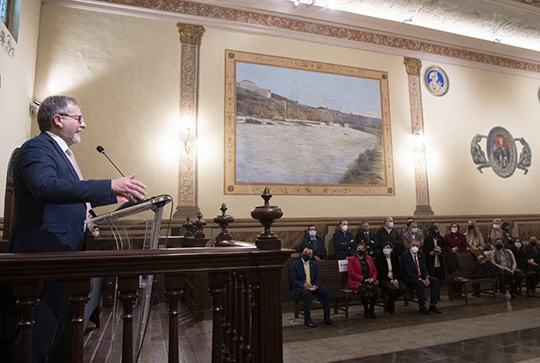 Inauguración de las obras de restauración y rehabilitación de la sala capitular de la Comunidad de Regantes de Vila-real