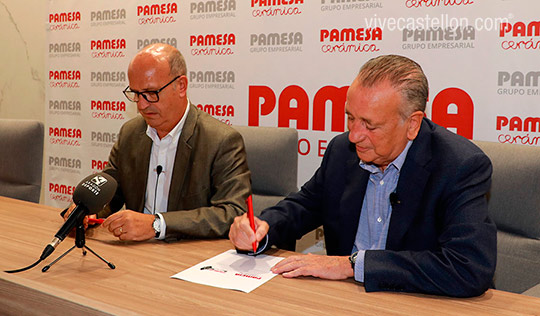 Pamesa Cerámica se convierte en el principal patrocinador del Pamesa Teruel Voleibol Pamesa Cerámica se convierte en el principal patrocinador del Pamesa Teruel Voleibol