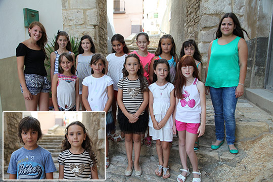 Jimena Folch Querol, reina infantil de las fiestas de Vilafranca