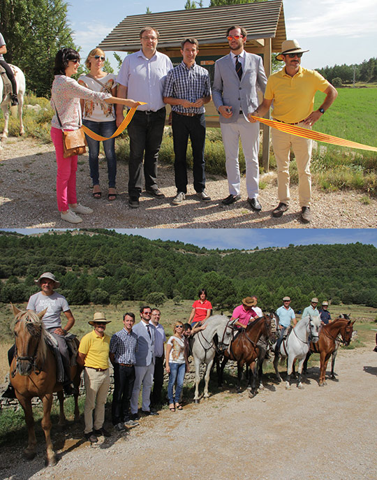 Vilafranca inaugura el primer recorrido ecuestre homologado de la provincia de Castelló 