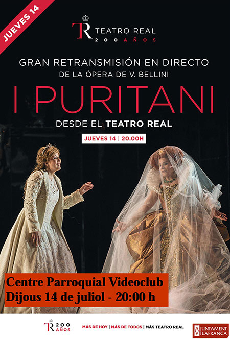 Vilafranca ofrecerá en directo una ópera del Teatro Real de Madrid
