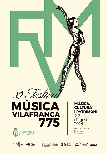 El Festival de Música 775 hará disfrutar a Vilafranca con artistas valencianos