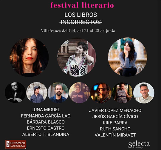 Vilafranca apuesta por la literatura con el festival 'Los libros incorrectos'