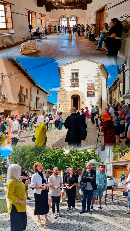 Pasado, presente y futuro unidos con  'La poètica del temps'  a Vilafranca