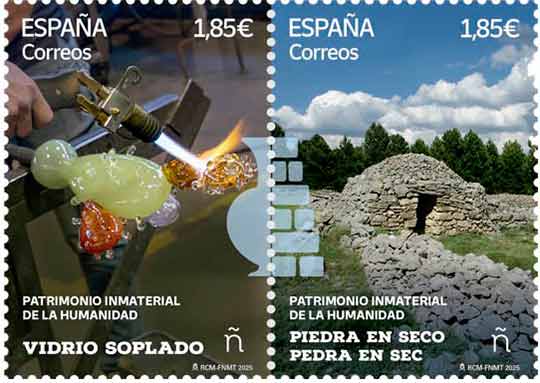 Correos pone en circulación un sello dedicado a la arquitectura de la piedra seca de Castellón Correos pone en circulación un sello dedicado a la arquitectura de la piedra seca de Castellón