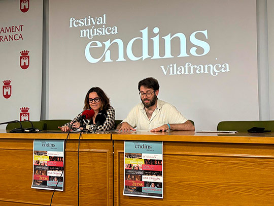 Vilafranca presenta Endins, el nuevo festival musical de referencia del verano en el interior de Castelló
