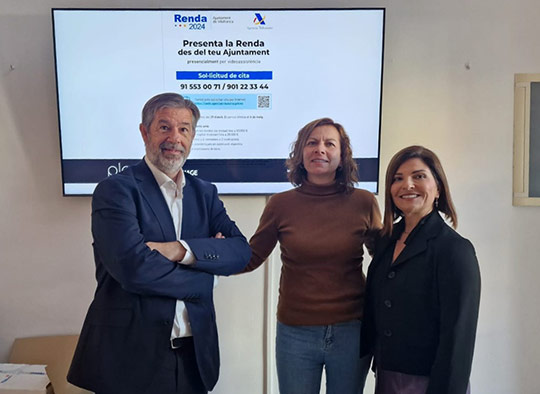 Vilafranca y la Agencia Tributaria colaboran para facilitar la Declaración de la Renta Vilafranca y la Agencia Tributaria colaboran para facilitar la Declaración de la Renta