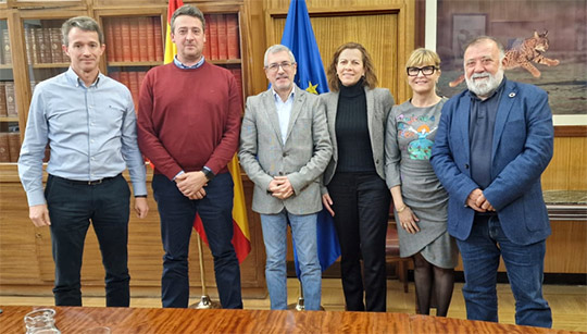 Els Ports y el Maestrazgo de Teruel analizan con el secretario de Estado de Agua la construcción de 4 balsas para almacenar 1,2 hectómetros cúbicos