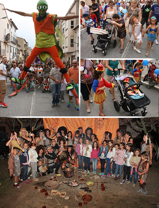 Hoy desfile de disfraces  en las fiestas patronales de Vilafranca