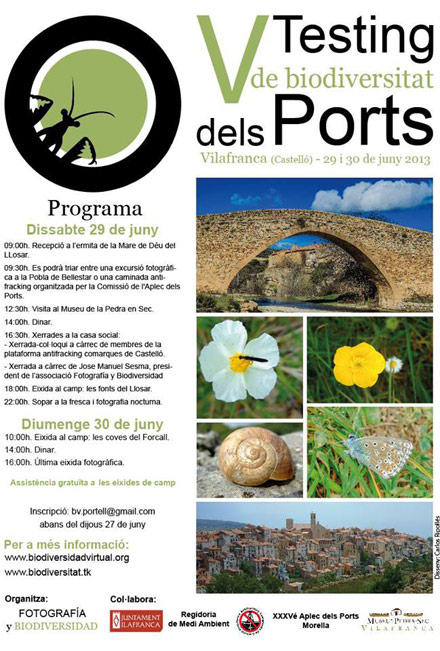 Vilafranca organiza unas jornadas de fotografía en la naturaleza los días 29 y 30 de junio