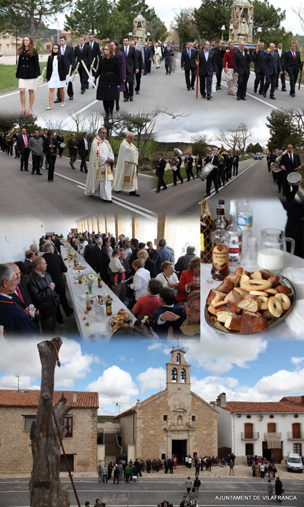 Vilafranca celebra hoy la festividad de pascua del Llosar Vilafranca celebra hoy la festividad de pascua del Llosar