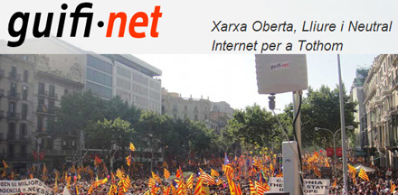 Vilafranca ha ampliado la cobertura de la red Guifi.net para permitir el acceso de nuevos usuarios