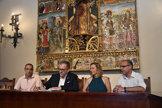 La Diputación de Castellón rehabilita para uso turístico la antigua Lonja Medieval de Vilafranca con una inversión de 110.000 euros