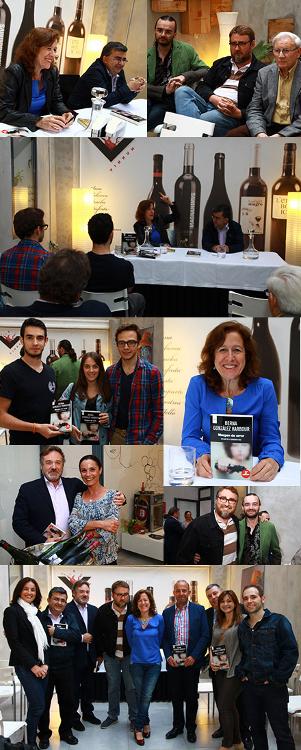 Presentación del libro Margen de error de Berna González Harbour en Vinnum Presentación del libro Margen de error de Berna González Harbour en Vinnum