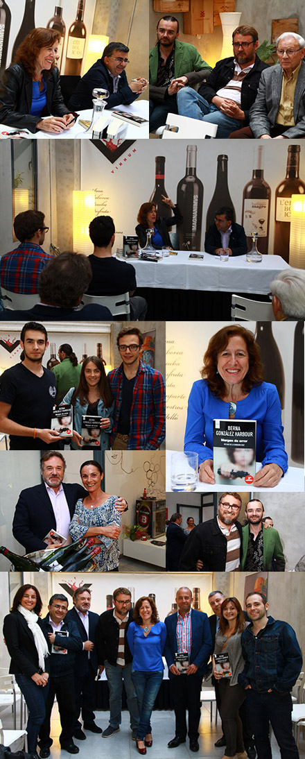 Presentación del libro Margen de error de Berna González Harbour en Vinnum