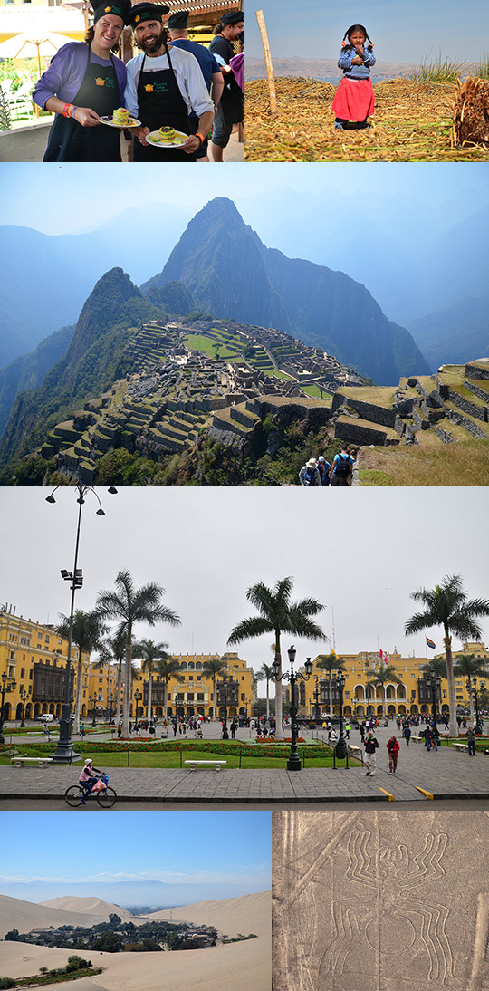 Perú, Vuelta al mundo sabrosa