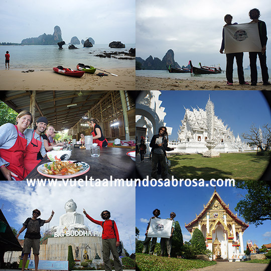 Vuelta al mundo sabrosa, top 5 visitas de Tailandia