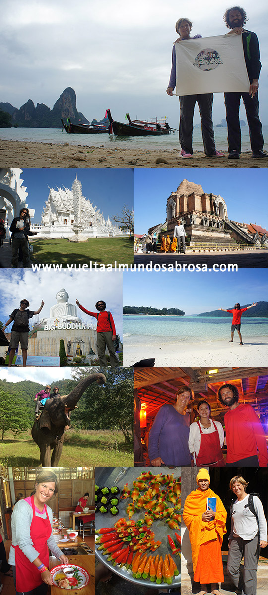 Vuelta al mundo sabrosa en Tailandia