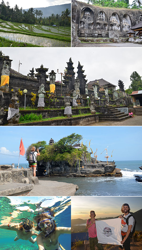 Vuelta al mundo sabrosa, top 5 visitas Bali