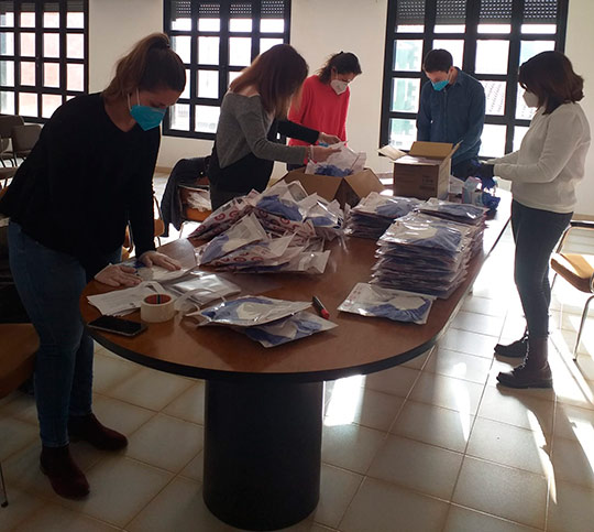 Xert compra 700 mascarillas