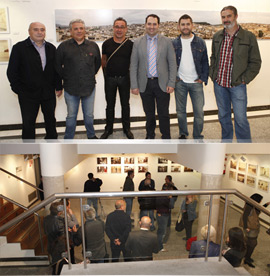 Inauguración de la exposición colectiva FEX 4X4 en el Teatro Municipal de Benicàssim