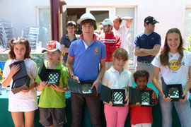 Gran éxito de participación en el  IX Trofeo golf padres e hijos ping del Club de Campo del Mediterráneo