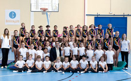 Benicàssim despide la temporada de gimnasia artística con una gran exhibición