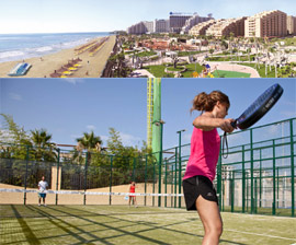 II Encuentro de tenis de mesa, petanca y clinic de pádel en Marina d´Or