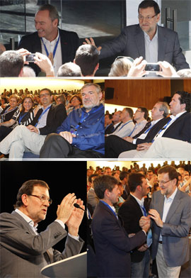 Rajoy en la convención del PP en Peñíscola
