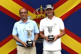 Antonio Llerena revalida título como campeón de España de Golf Adaptado