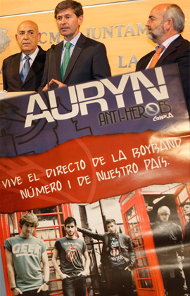 Concierto de Auryn el 30 de junio en el Palau de la Festa